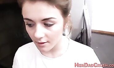 Hardly Eighteen Gets POV Facial After Gargling
