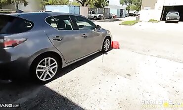 POV: Latina Mechanic Gets Plowed in the Garage