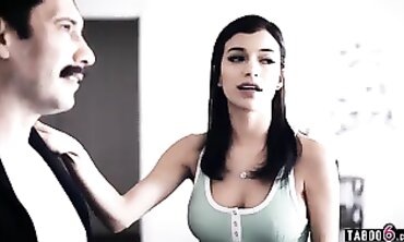 Insomniac Stepdad Craves Latina Stepdaughter Savannah Sixx