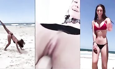 Miley's Passionate Bikini Temptation