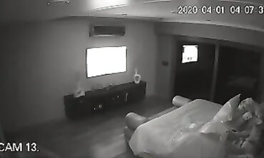 Secret Camera Captures Private Masturbation Session