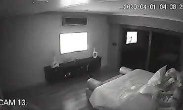 Secret Camera Captures Private Masturbation Session