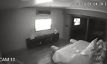 Secret Camera Captures Private Masturbation Session