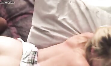 Hot MILF Cuckold Wife Takes Raw BBC While Husband Records
