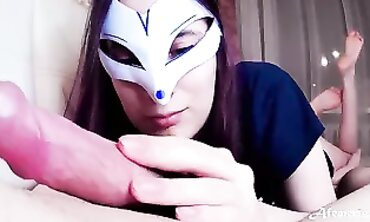 POV Slutty college girl Deepthroats Stranger