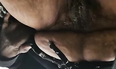 86-Year-Old Black Woman in Lingerie at Parking Lot
