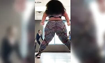 Pinky Sport: Big Black Cock Meets Fit BBW Ass