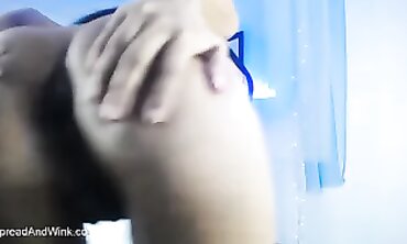 Latina Brunette Webcam Anal Close-up