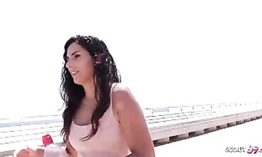 German Scout Pounds Latina Linda Del Sol