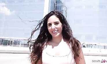German Scout Pounds Latina Linda Del Sol