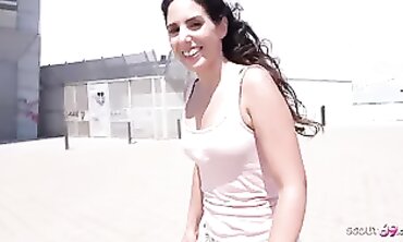 German Scout Pounds Latina Linda Del Sol