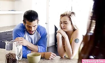 Lexi Lore Gets Creampie From Stepbrother