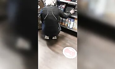 Candid African Blonde Girl Steaming Hot