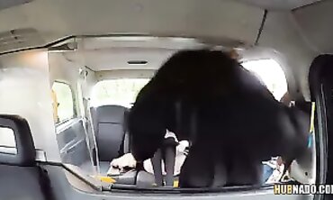 Redhead Lenina Crowne Gets Drilled by a BBC in the Backseat