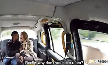 Redhead Lenina Crowne Gets Drilled by a BBC in the Backseat