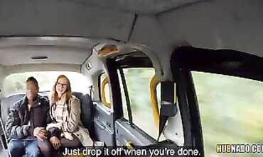 Redhead Lenina Crowne Gets Drilled by a BBC in the Backseat