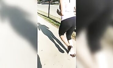 MILF Workouts in Semi-Transparent Gym Gear