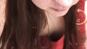 POV Amateur Boyfriend Swallows Cum in Apartment