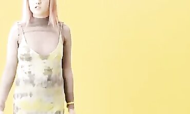 Maisie Williams' Sexy Lingerie Fashion Show with Color Correction