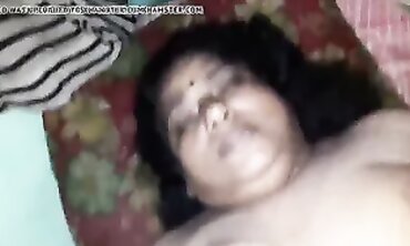 POV: My Busty Aunty Gets Hairy Amateur Fuck