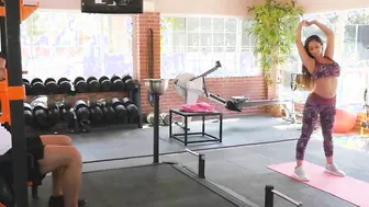 PureMature MILF Mom Gets Ripped by Coach in Home Gym