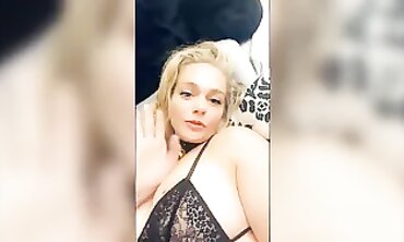 Ebony MILF in Black Lace Lingerie Compilation