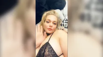 Ebony MILF in Black Lace Lingerie Compilation