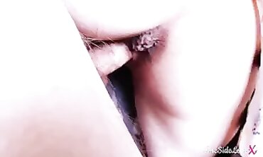 Super Bitch Gives Intense Blowjob to Her Boyfriend