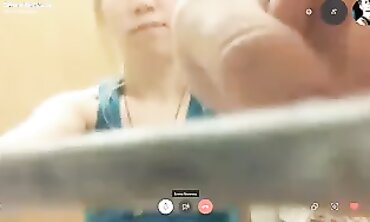 POV Webcam: Elena 35yo on Skype