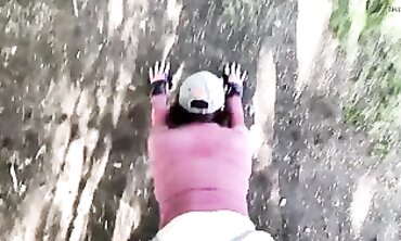 POV: Red Gives a Stranger a Deepthroat in the Park