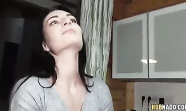 Brunette Leanne Lace Gets Rough POV Fuck From Stranger