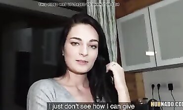 Brunette Leanne Lace Gets Rough POV Fuck From Stranger