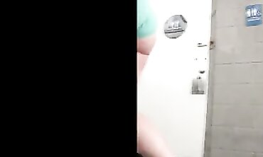 Desperate Lady in Bikini Caught on Hidden Cam
