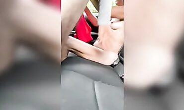 Homeless Blonde MILF Stephanie Gets Fucked in a Car