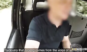 Honour May Takes a Ride: Taxi Driver Hardcore Anal and Ass Play