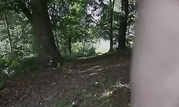 Juicy Strips Nude in English Woods Near Henley