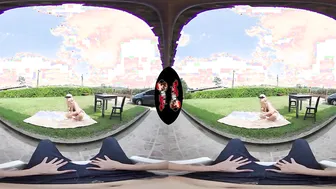 VRLatina: Public Hardcore with Thick-Breasted Latina Queen