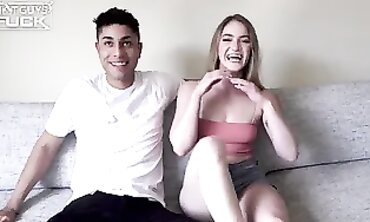 KenzieMadison's Petite Body Gets A Huge Facial From BBC