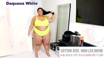 Daquana Milky Youtuber Bikini Try-On