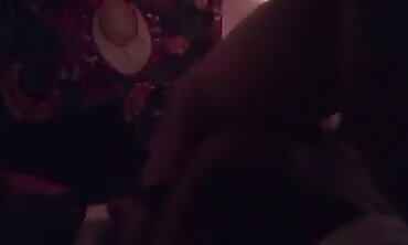 Ebony Brunette Gets Hardfucked and Creampied