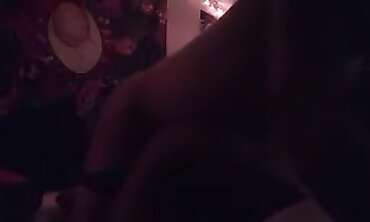 Ebony Brunette Gets Hardfucked and Creampied