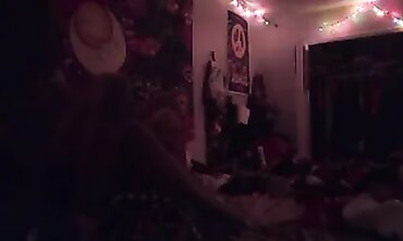 Ebony Brunette Gets Hardfucked and Creampied