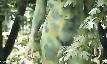 Jeny Smith Outdoor Nude Art in the City
