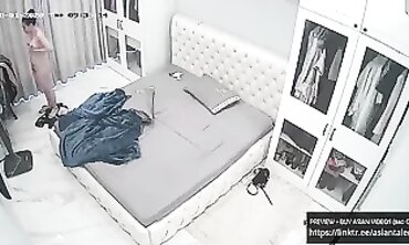 Vietnamese School Senior Masturbates on IP Camera Part 1