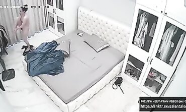 Vietnamese School Senior Masturbates on IP Camera Part 1