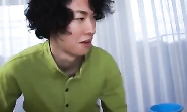 Japanese MILF Takes Double Penetration POV