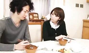 Japanese MILF Takes Double Penetration POV
