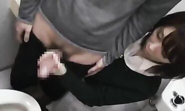 Japanese MILF Takes Double Penetration POV