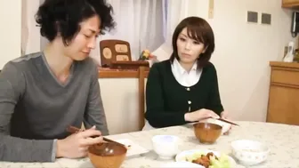 Japanese MILF Takes Double Penetration POV