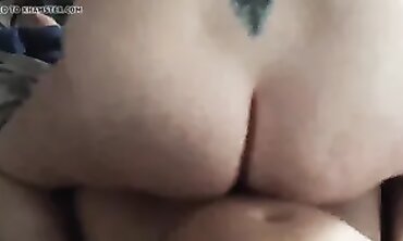POV Cowgirl: Huge Booty Rides a Thick Stick